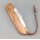 Albainox Zebra Wood Taschenmesser Slipjoint 3Cr13MoV Stahl