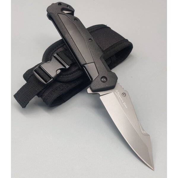 K25 taktisches Rettungsmesser Taschenmesser mit Titan Coating und Nylon Etui - 25241