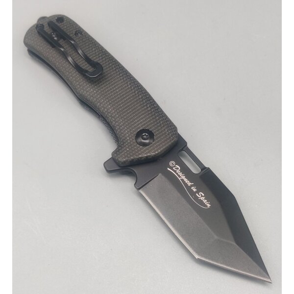 K25 Tactical Lil Tanto Taschenmesser 7Cr17MoV Stahl Micarta