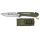 K25 Tactical Rescue Knife Rettungsmesser 7Cr17MoV Stahl Etui Green
