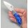 Albainox Blue Acrylic Taschenmesser Slipjoint