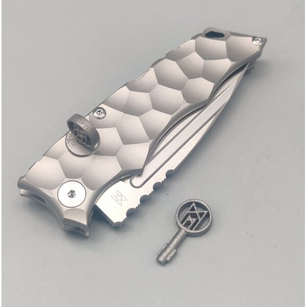 Midgards Messer Key Knife Beadblast Taschenmesser Limitiert auf 200 Stück