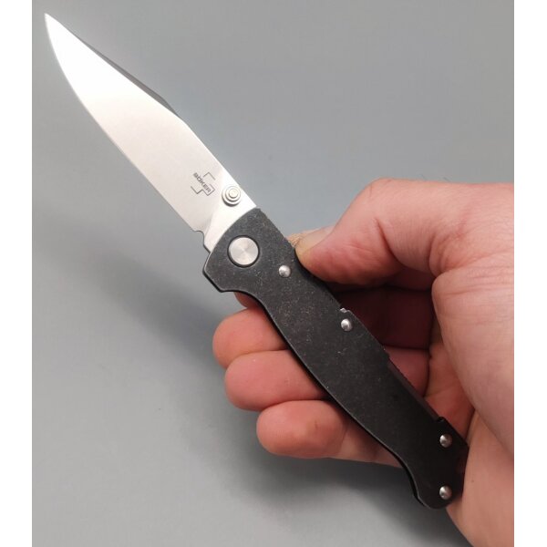 Böker Plus Atlas Clippoint TS D2 Stahl Backlock 01BP0065