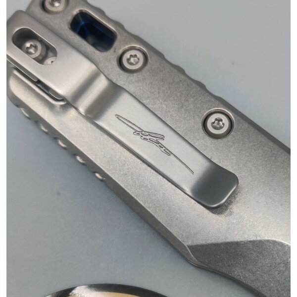 Microtech MSI Ram-Lok Marfione Select Stonewash Titangriff