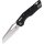 Microtech MSI Ram-Lok M390MK Stahl und Stonewash Finish Serrated
