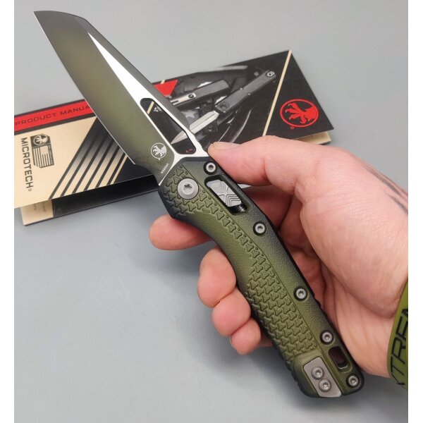 Microtech MSI Ram-Lok M390MK Stahl Cerakote Bazooka Faded Blade