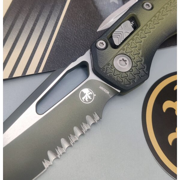 Microtech MSI Ram-Lok M390MK Stahl Bazooka Polymer Griff