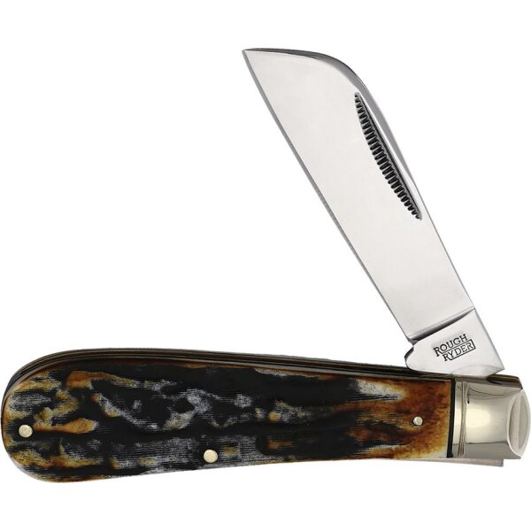 Rough Ryder Half Hawk Cinnamon Slipjoint Taschenmesser Carbonstahl