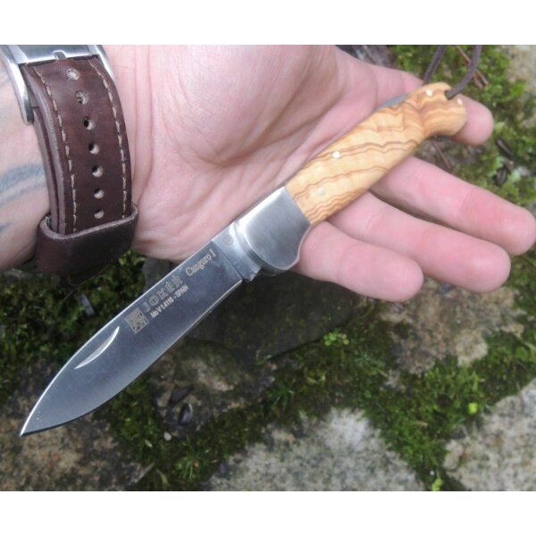 Joker Canguro 1.4116 Stahl Olivenholz Braun