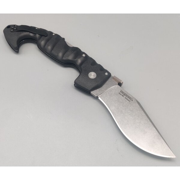Cold Steel Spartan Lockback Taschenmesser AUS-10A Stahl Griv-Ex Griff
