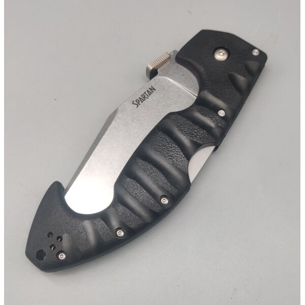 Cold Steel Spartan Lockback Taschenmesser AUS-10A Stahl Griv-Ex Griff