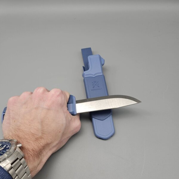 Morakniv Amberg Inox Blue Mountains Bushcraft Messer Outdoormesser