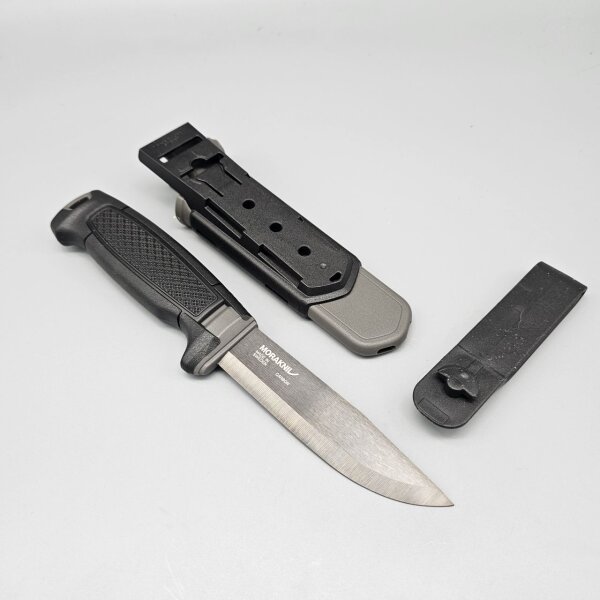 Morakniv Amberg Carbon Black Skies Bushcraft Messer Outdoormesser