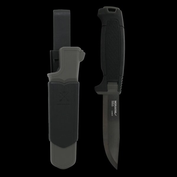 Morakniv Amberg Carbon Black Skies Bushcraft Messer Outdoormesser