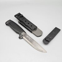 Morakniv Amberg Carbon Black Skies Bushcraft Messer...