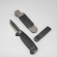 Morakniv Amberg Carbon Black Skies Bushcraft Messer...