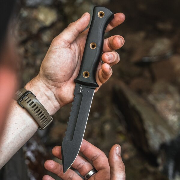 Böker Plus Pilot Knife 2.0 D2 G10 Schwarz inkl. Kydexscheide