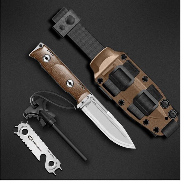 WithArmour Professional StormS-TN Outdoormesser WA Laminatstahl Micarta