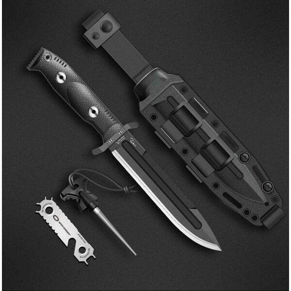 WithArmour Professional StormL-BK Outdoormesser WA Laminatstahl SCFG10