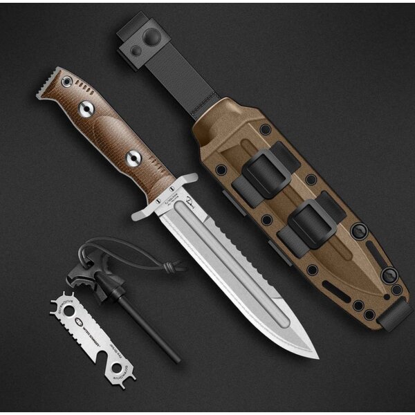 WithArmour Professional StormL-TN Outdoormesser WA Laminatstahl Micarta