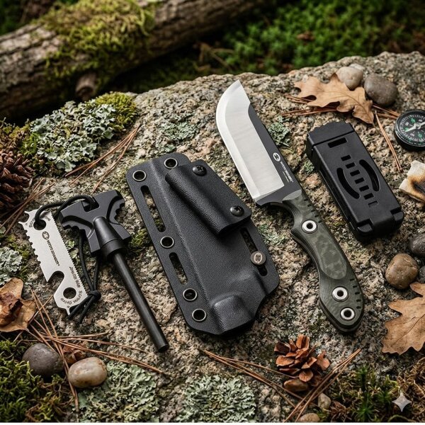 WithArmour Professional BackUp-BK Outdoormesser WA Laminatstahl SCFG10
