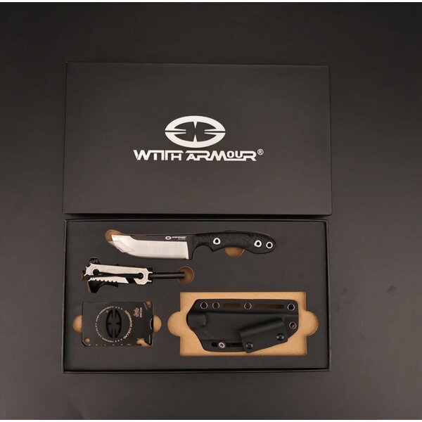 WithArmour Professional BackUp-BK Outdoormesser WA Laminatstahl SCFG10