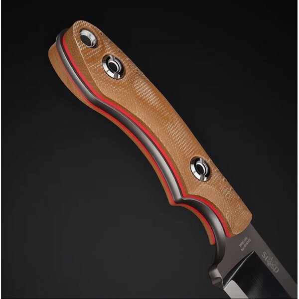 WithArmour Professional BackUp-TN Outdoormesser WA Laminatstahl Micarta