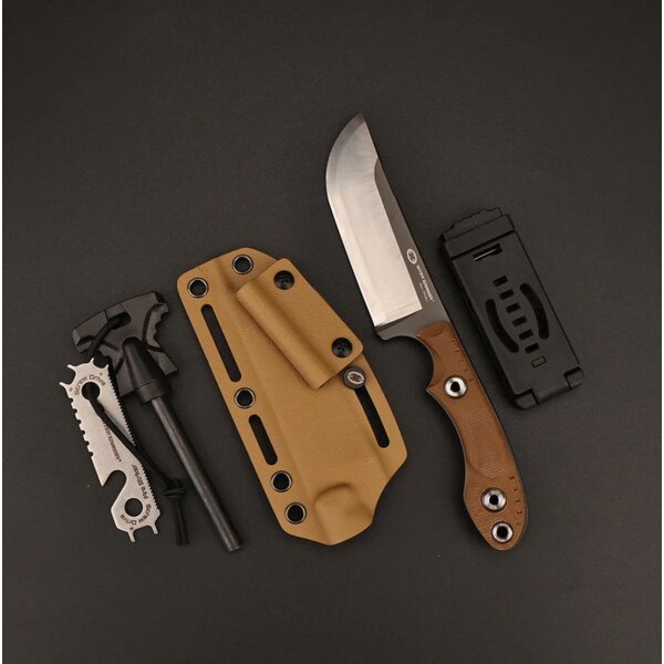 WithArmour Professional BackUp-TN Outdoormesser WA Laminatstahl Micarta