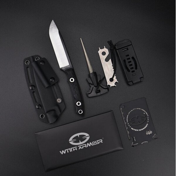 WithArmour Professional GrayMen-BK Outdoormesser WA Laminatstahl SCFG10