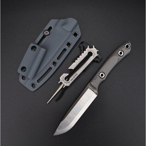 WithArmour Professional GrayMen-GY Outdoormesser WA Laminatstahl G10 Griff