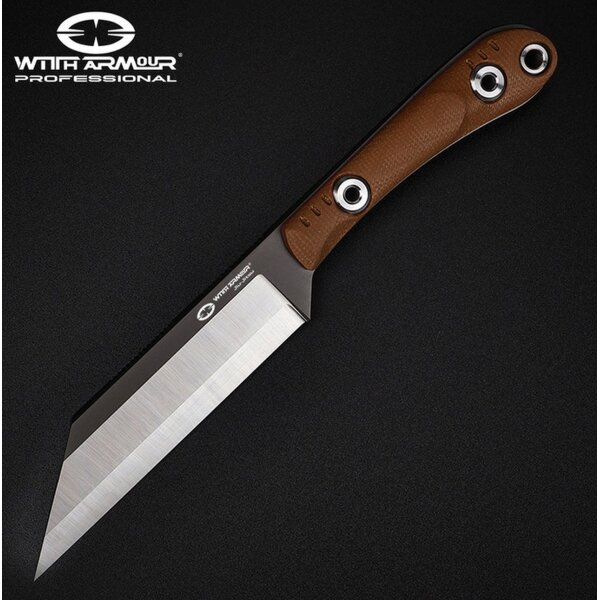 WithArmour Professional VikingNeck-TN Outdoormesser WA Laminatstahl Micarta