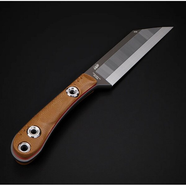 WithArmour Professional VikingNeck-TN Outdoormesser WA Laminatstahl Micarta