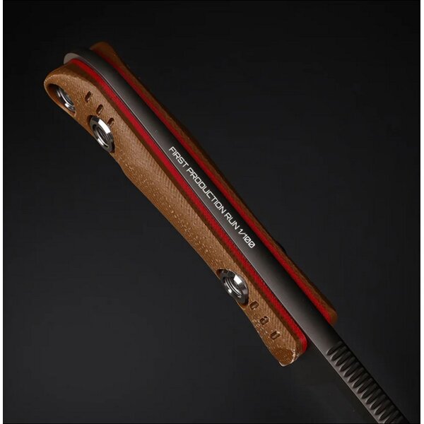 WithArmour Professional VikingNeck-TN Outdoormesser WA Laminatstahl Micarta
