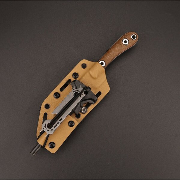 WithArmour Professional VikingNeck-TN Outdoormesser WA Laminatstahl Micarta