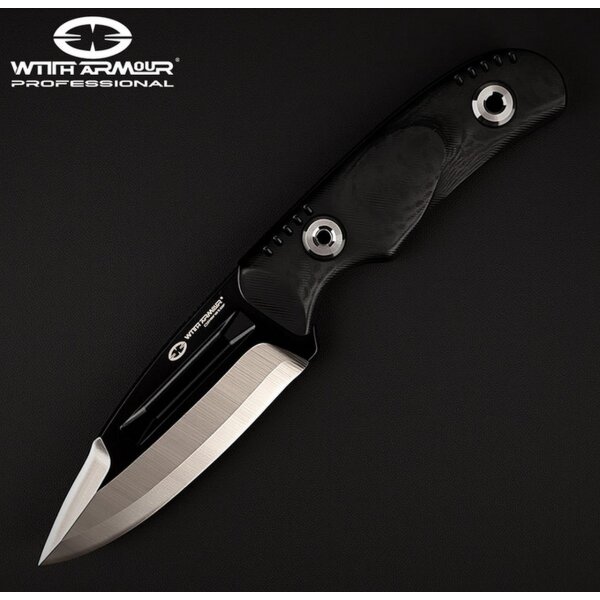 WithArmour Professional FuryCompact-BK Outdoormesser WA Laminatstahl SCFG10
