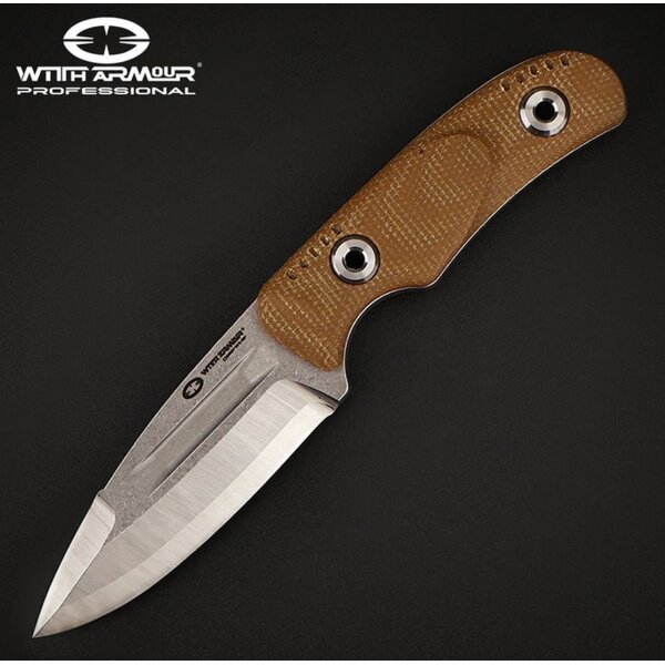 WithArmour Professional FuryCompact-TN Outdoormesser WA Laminatstahl Micarta