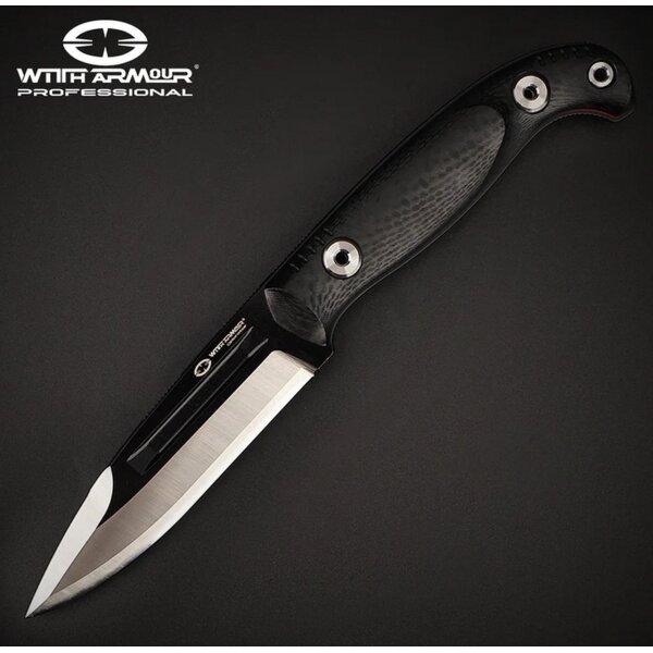WithArmour Professional Fury Spike-BK Outdoormesser WA Laminatstahl SCFG10