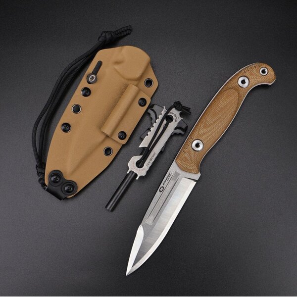 WithArmour Professional Fury Spike-TN Outdoormesser WA Laminatstahl Micarta