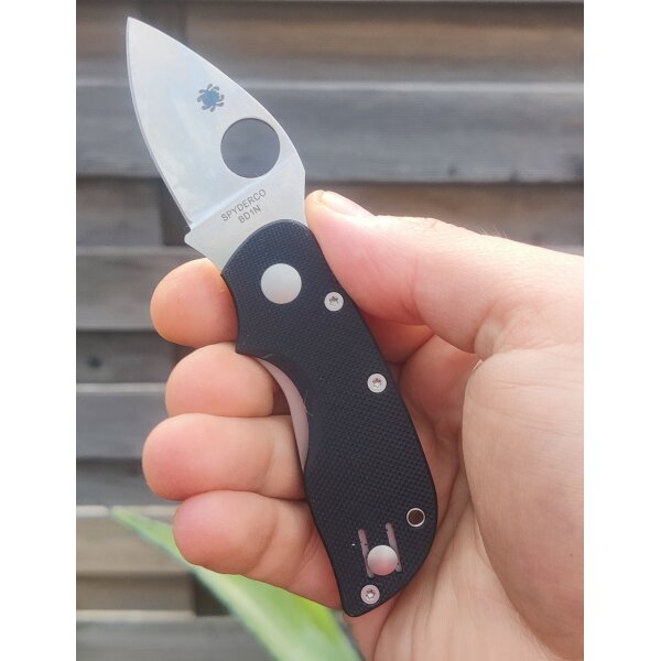 Spyderco Chicago CTS-BD-1 Stahl Linerlock G10 Taschenmesser 01SP728
