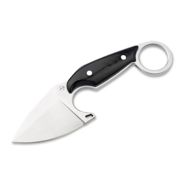 Böker Plus Enki Fixed festehendes Messer mit Micarta D2 Stahl Design von Engelbert Czaja 01BP0056