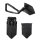 MIl-Tec US DREIFACHSPATEN M.TASCHE 2,5MM Klappspaten Spaten schwarz black