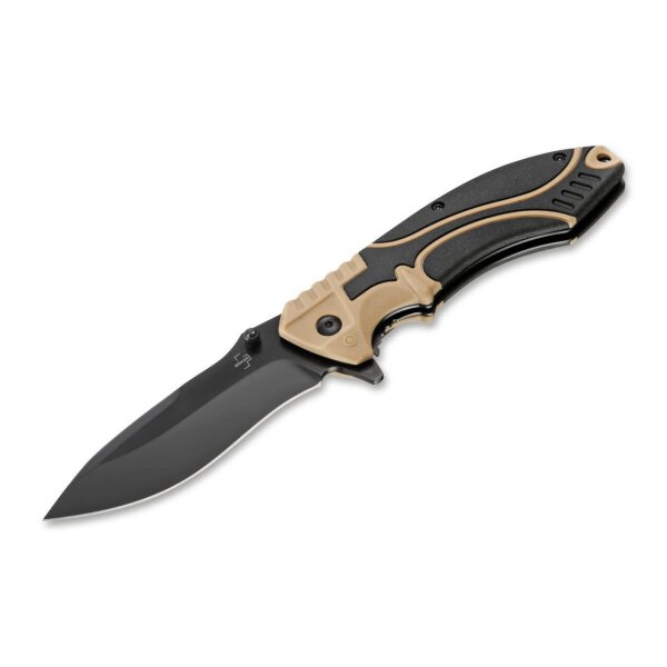 Böker Plus Advance Desert Pro D2 Stahl Linerlock Taschenmesser 01BP0056