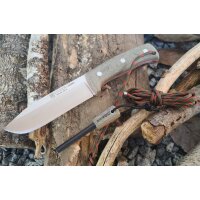 Joker Nomad N695 Micarta Grün inkl. Feuerstarter...