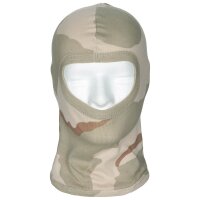 MFH Balaclava 1-Loch dünn 3 Farben desert Sturmhaube