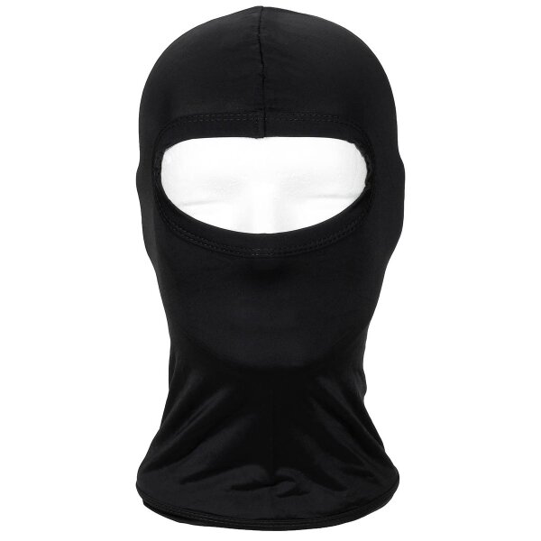 MFH Balaclava 1-Loch dünn schwarz Sturmhaube