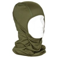 MFH Balaclava "Mission" 1-Loch dünn oliv...