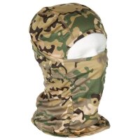 MFH Balaclava "Mission" 1-Loch dünn...
