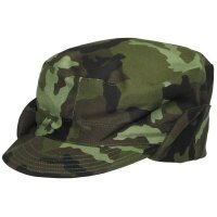 Tschechische Feldkampfmütze M95 Waldtarn mit...