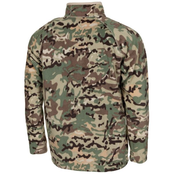 MFH Shirt "Troyer" Microfleece langarm operation-camo