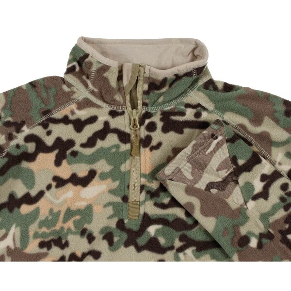 MFH Shirt "Troyer" Microfleece langarm operation-camo